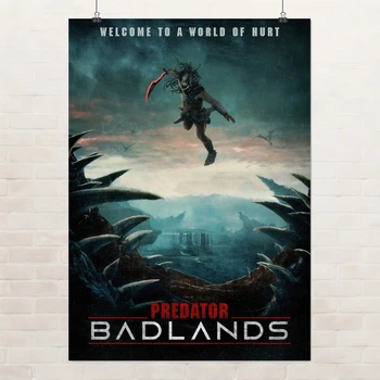 Постер Хищник: Планета смерти, Predator: Badlands (2025), фантастика, боевик, A3 42×30 см (id7262)