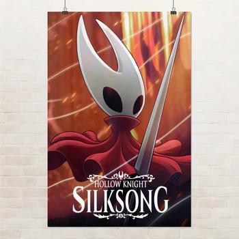 Постер Hollow Knight, метроидвания, A3 28×42 см (id7163)
