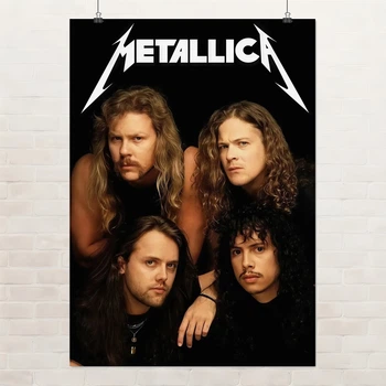 Постер Металліка, Metallica, метал, рок, A3 42×30 см (id7175)