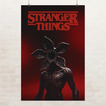 Постер Очень Странные Дела, Демогоргон, Stranger Things, Demogorgon, сериал, A3 42×28 см (id7210)