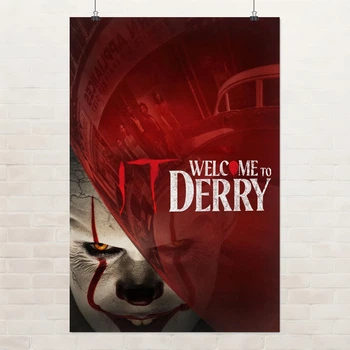 Постер Оно: Добро пожаловать в Дерри, It: Welcome to Derry, ужасы, Пеннивайз, Стивен Кинг, A3 42×28 см (id7215)