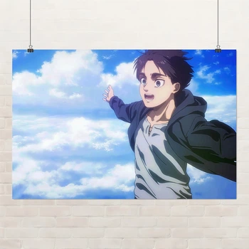 Постер Атака на Титанов, Attack on Titans, аниме, A2 40×60 см (id7050)