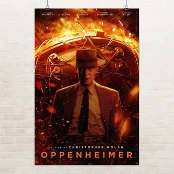 Постер Оппенгеймер, Oppenheimer (2023), A3 42×28 см (id6044)