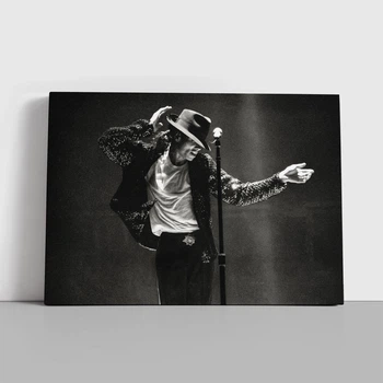 Інтер'єрна картина Майкл Джексон, Michael Jackson, декор в кімнату меломана, 30×42 см (id3454)