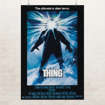 Постер Нечто, The Thing (1982), ужасы, Карпентер, культовое кино, A1 90×60 см (id0950)
