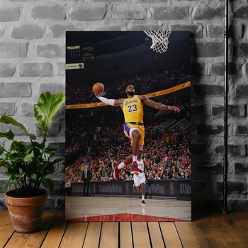 Интерьерная картина Баскетболист Джеймс Леброн, Lebron James, спорт, 42×28 см (id4192)