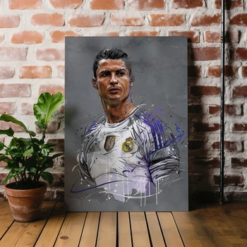 Интерьерная картина Футболист Криштиану Роналду, Cristiano Ronaldo, футболист, 42×30 см (id6255)