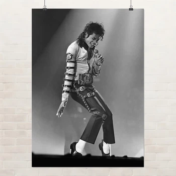 Постер Майкл Джексон, Michael Jackson, декор в кімнату меломана, A2 60×43 см (id3455)
