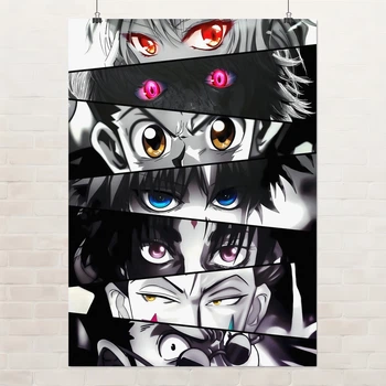 Постер Охотник на Охотника, Hunter x Hunter, аниме, A3 42×30 см (id0606)