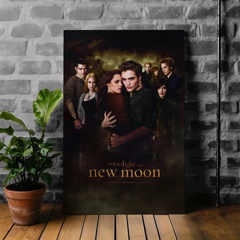 Интерьерная картина Сумерки. Сага:Новолуние, Twilight Saga: New Moon, Эдвард Каллен, Белла Свон, 42×28 см (id6165)