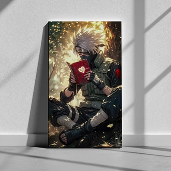 Интерьерная картина Наруто, Какаши Хатаке, Naruto, аниме, 42×24 см (id7015)