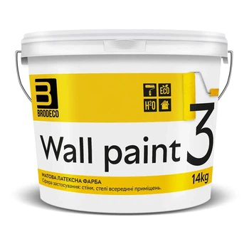 Краска латексная Brodeco Wall Paint 5л