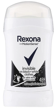Дезодорант Rexona стік Невидима на Чорному і Білому