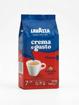 Кава в зернах Lavazza Crema e Gusto Classico 1 кг