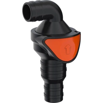 Клапан невозвратный угловой под шланг 20/20 мм, SeaFlo SFENV1-W075-01
