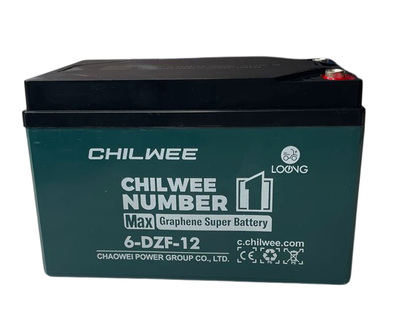 Тяговый аккумулятор 12V 12Ah CHILWEE 6-DZF-12 (свинцово-кислотный) AGM 12V12Ah