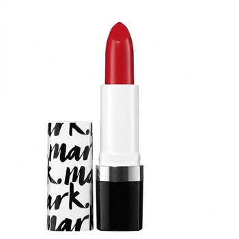 Губна помада Avon Mark «Максимум кольору» Відтінок "Reddy To Go / Червоний спалах" З ефектом об'єму, Epic Lipstick 3.6 г для губ з праймером