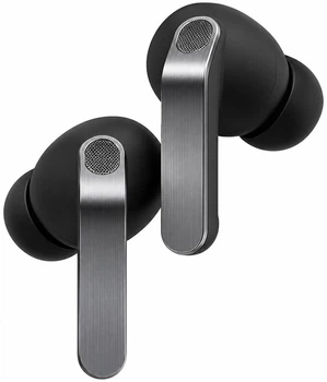 Беспроводные вакуумные наушники Buds 4 Pro Black TWS ANC и прозрачным зарядным кейсом с возможностью беспроводной зарядки и шумоподавлением LEXEGO SM-R4N-Pro-B