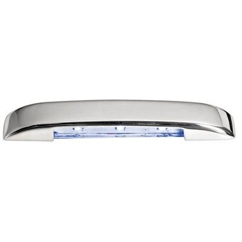 Светильник LED белый накладной 12 / 24 В 0.6 Вт нержавеющая сталь Osculati IP67 3 светодиода (13.427.01)