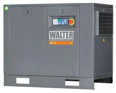 Винтовой компрессор с ременным приводом WALTER SK 5,5 SXP мощность 5,5 кВт производительность 700 л/мин (SK 5,5 SXP)