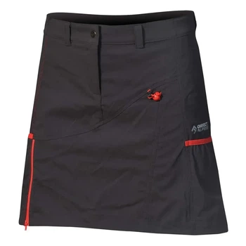 Юбка Directalpine Jasmin 1.0 (black/red XL) вес 167 г женская стрейч материал (54734.36-XL)