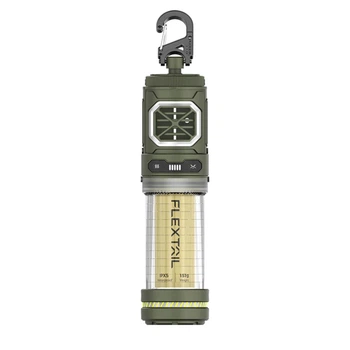 Фумигатор-фонарь кемпинговый Flextail Tiny Repel S зеленый 2 в 1 IPX5 400 лм (TRS4800-GN-i)