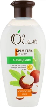 Крем-гель для душу Oleo для чутливої шкіри Макадамія 300 мл (4820046281692)