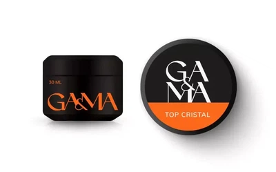 Топ для нігтів Cristal top GA&MA (GÉMELY), 30 мл