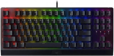 Клавиатура Razer BlackWidow V3 TKL, Green Switch, RU (RZ03-03490700-R3R1)