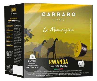 Кофе в капсулах Carraro Rwanda Dolce Gusto