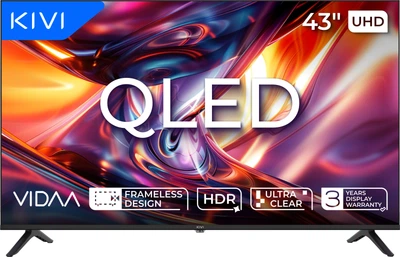 Телевизор Kivi QLED 43" 43U9000HB
