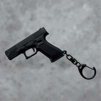 Брелок пістолет глок Glock 17 чорний