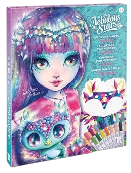 Креативна розмальовка з фломастерами Nebulous Stars Mystery 21 х 28 см 7+ років (11382) (694704113823)
