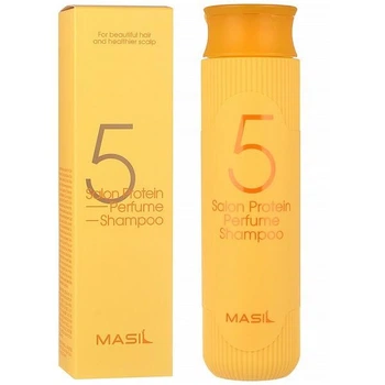 Парфюмированный протеиновый шампунь для гладкости и блеска Masil 5 Salon Protein Perfume Shampoo 300 ml