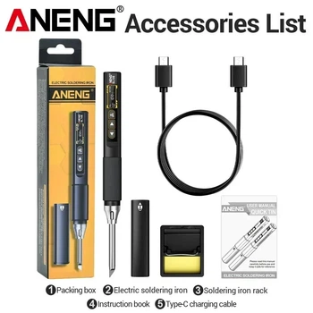 Портативный электрический паяльник ANENG SL108 96W