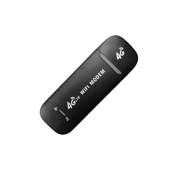 4G WiFi USB модем маршрутизатор LTE до 150 Мбіт/с для Micro SIM карти мобільний роутер бездротовий інтернет адаптер 4G LTE 3G 2G WiFi точка доступу USB мережевий пристрій для ноутбука ПК планшета телевізора смартфона