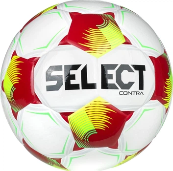 М'яч футбольний Select FB Contra v26 білий, червоний 4