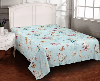 Простынь Zastelli Butterfly 180х210 см Бязь Разноцветная (2555000011795)