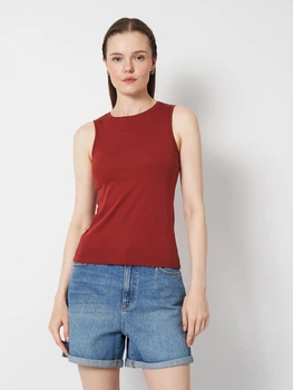 Майка женская Vero Moda 10344228 L Russet Brown (5715870847635)