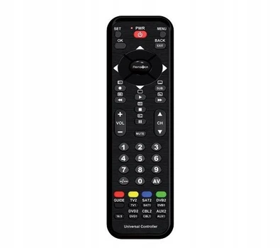 Качественный универсальный пульт ДУ ReinsTon 12 в 1 - пульт для TV, DVD, тюнера, SAT (новый в упаковке)