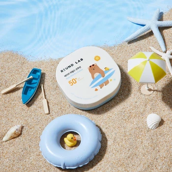 Детский солнцезащитный кушон Round Lab Baby Mild Sun Cushion SPF50+ PA++++, 16 г