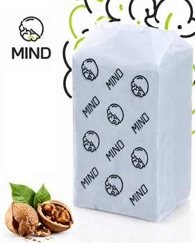 Вугілля для кальяну Горіховий Mind 1кг (Майнд)