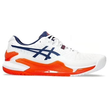 Кросівки для тенісу Asics Gel-Resolution 9 Clay (1041A375) 47 WHITE/BLUE EXPANSE
