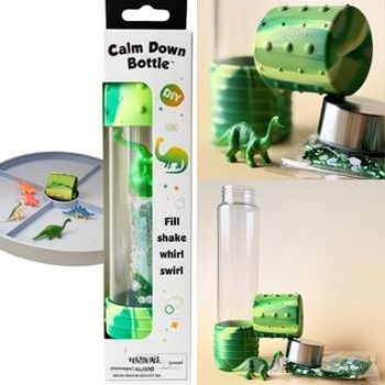 Zabawka Jellystone Designs Butelka sensoryczna DIY Dinozaur (9343900008853)