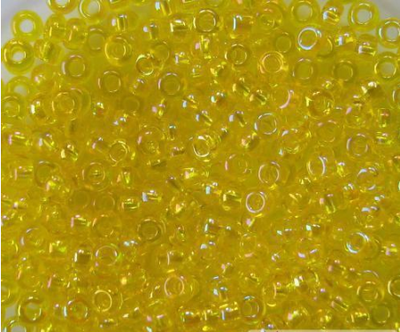 Чеський бісер для вишивки 10/0 Preciosa 81010 жовтий 10 г