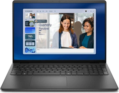 Ноутбук Dell 16 (DC16255_HWK_552), AMD Ryzen 5 220 / 16" / RAM 16 ГБ DDR5 / SSD 512 ГБ / AMD Radeon 740M / Windows 11 Pro / Чорний