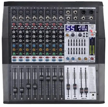 Активный микшерный пульт Emiter-S LS8P-PRO-500 (LS8P-PRO-500)
