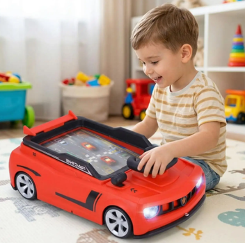 Симулятор водіння Adventure Racing Car дитячий, ігровий, перегоновий, червоний (Axm15970/1)