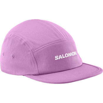 Кепка Salomon CAP LOGO 5 PANEL S/M сиреневый sC28373