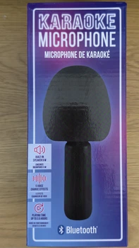 Bluetooth Караоке Микрофон со встроенным динамиком 5W - Портативный беспроводной микрофон для пения